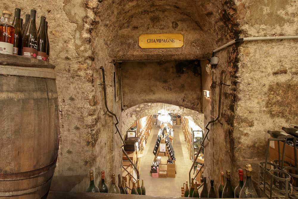 Caves à vins et caves à champagne à Reims